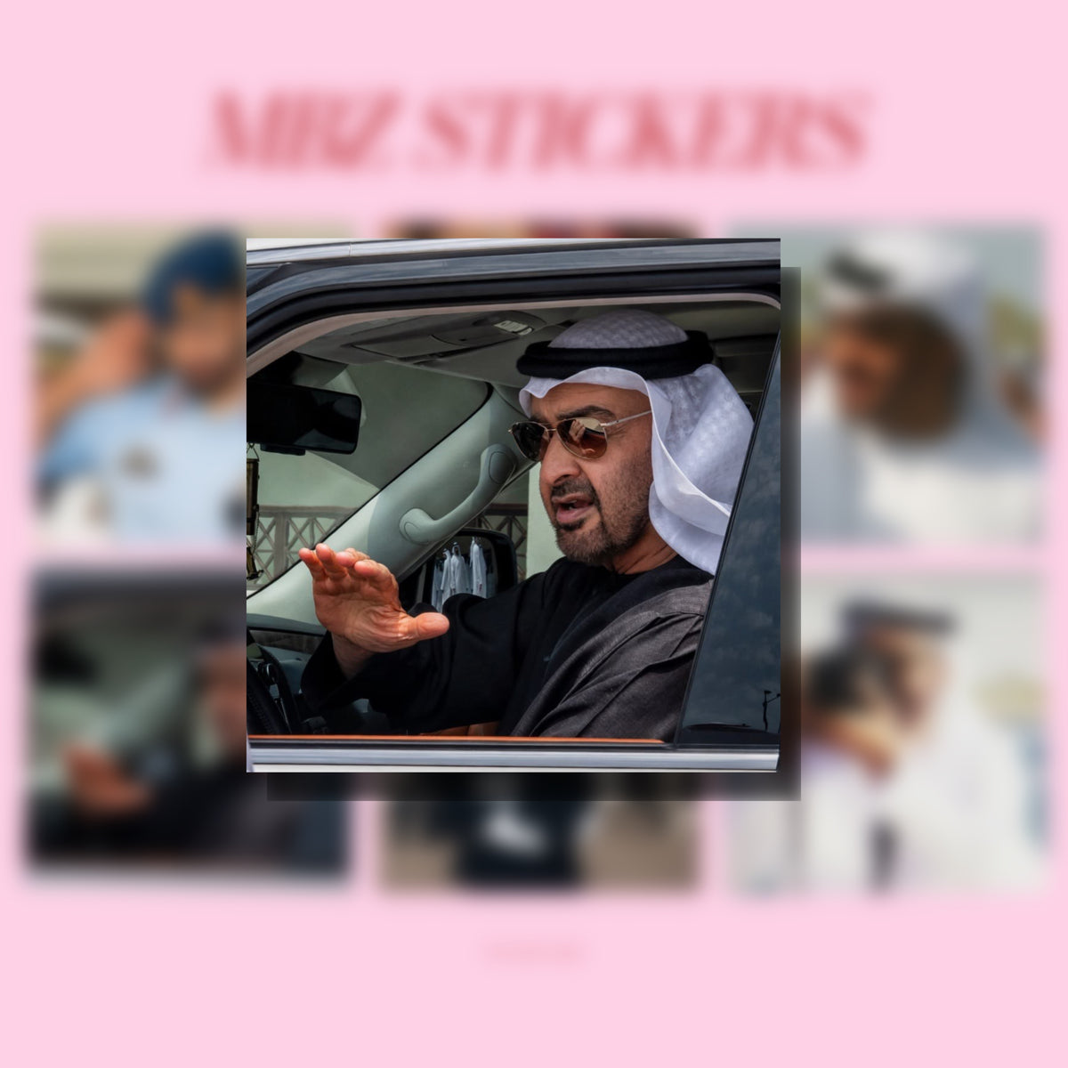 MBZ STICKERS 🇦🇪