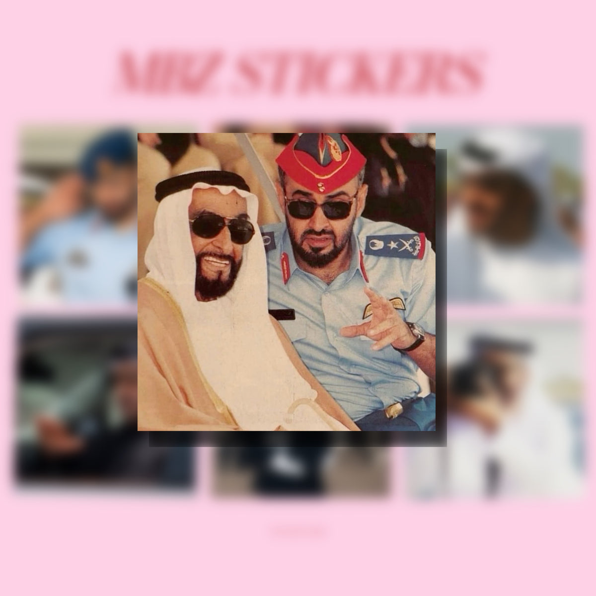 MBZ STICKERS 🇦🇪